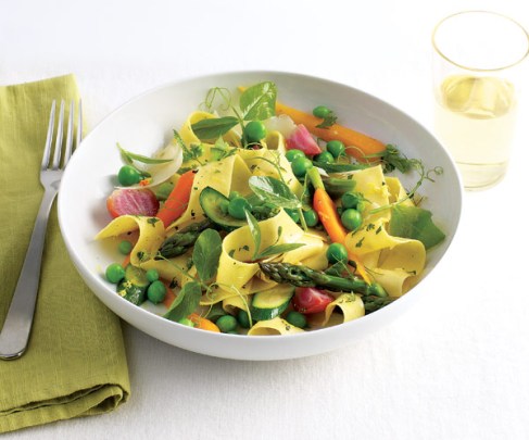 spring vegetable pasta